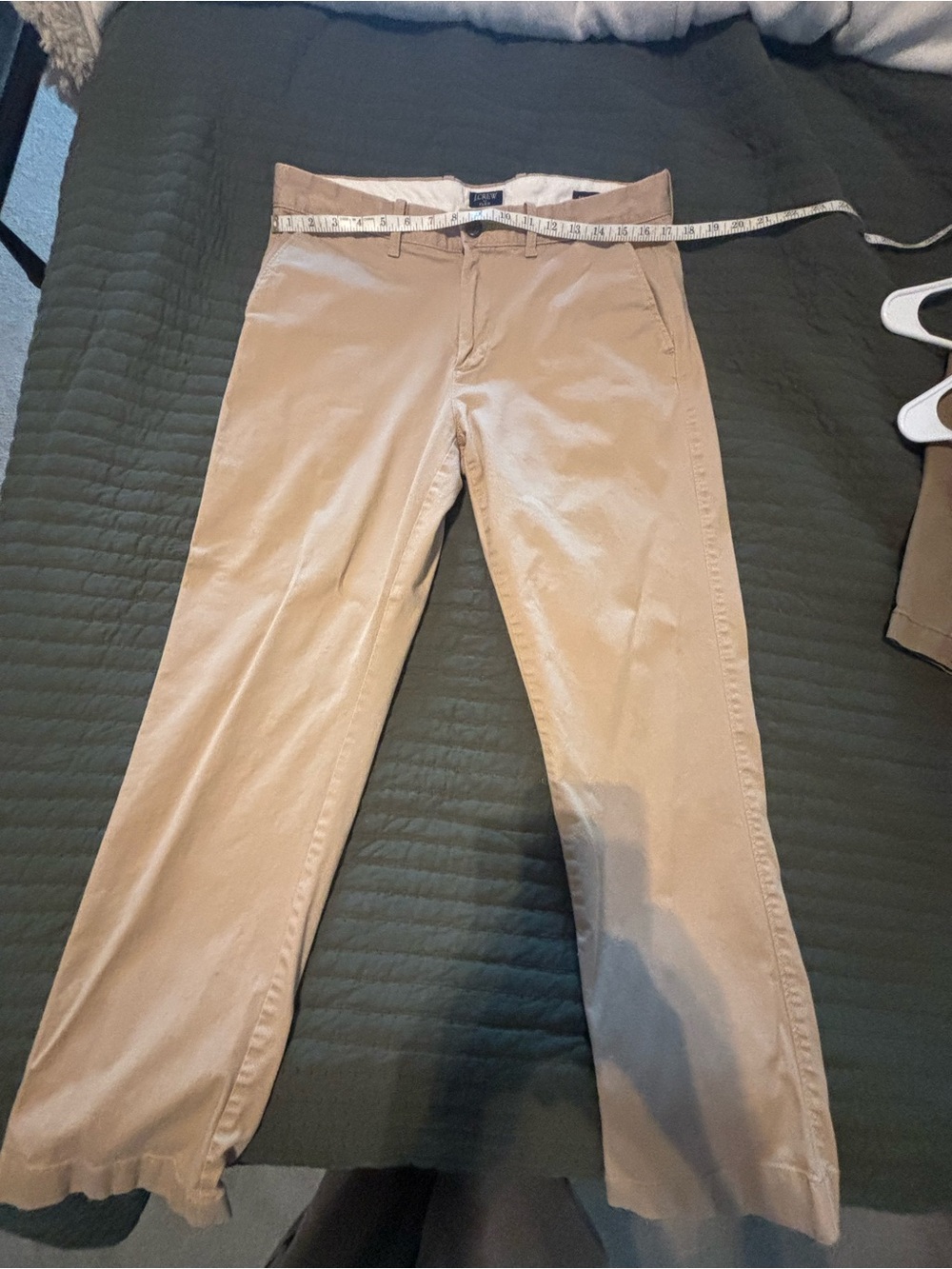 J Crew Khaki Chino Pants - Slim Straight Fit 33x30